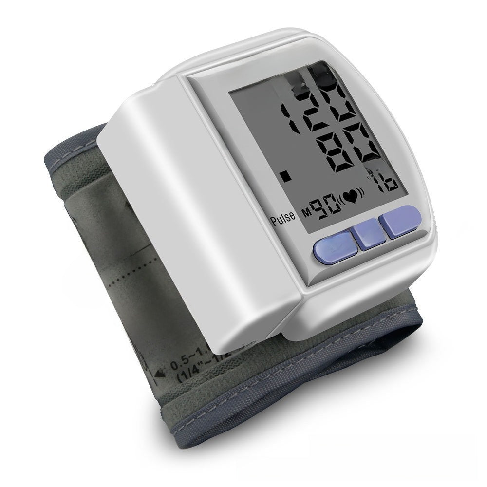 Wrist Blood Pressure Monitor LED Display