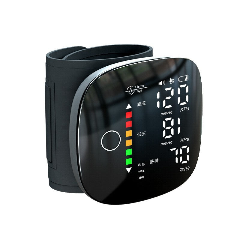 Wrist Blood Pressure Monitor LED Display
