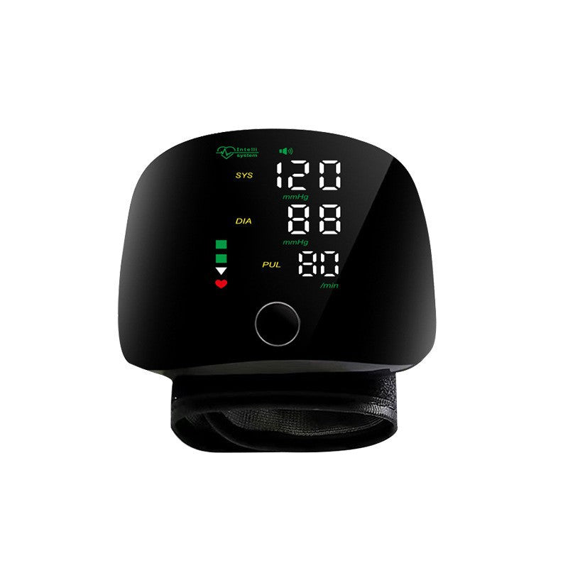 Wrist Blood Pressure Monitor LED Display